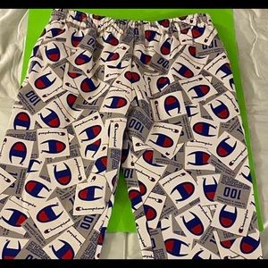 Men’s Champion All-Over Printed Heavy Joggers